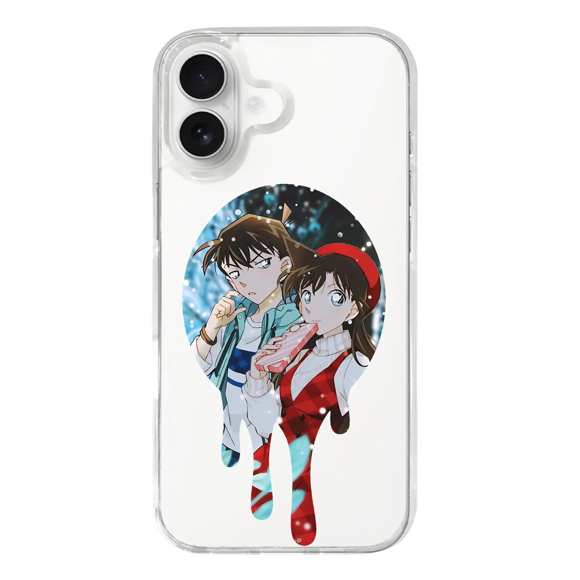 名探偵コナン グッズ 毛利 蘭 - iPhone 17シリーズ 透明スマホケース – 薄型・耐衝撃・精密フィット保護カバー